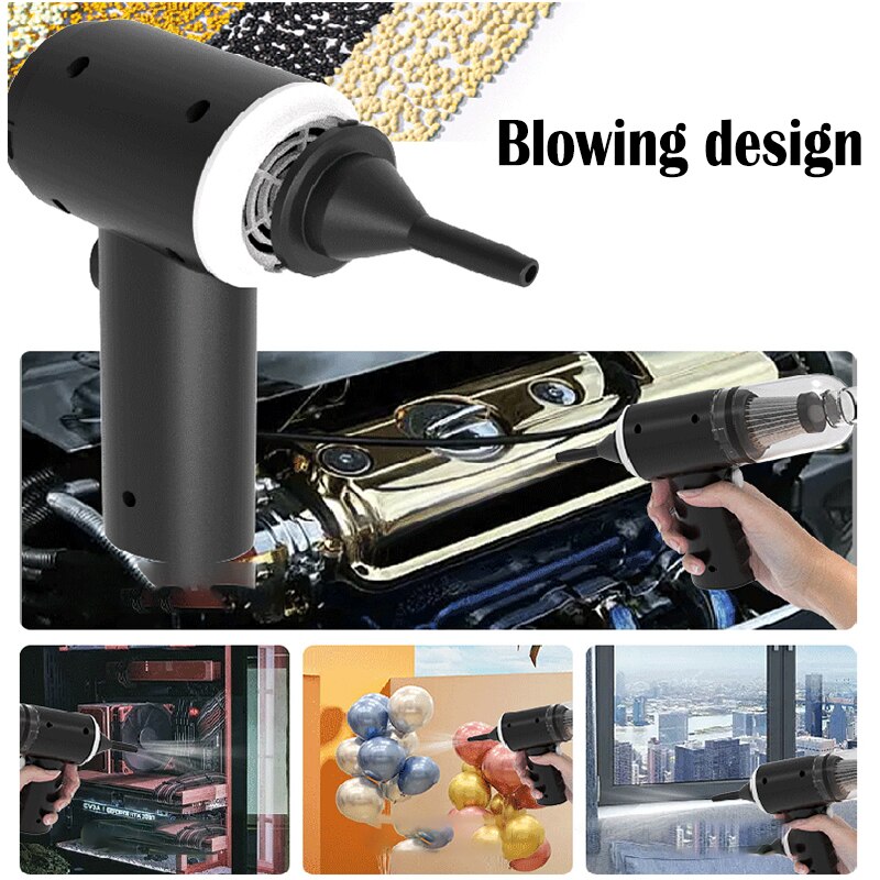 Smart Vacuum and Blower, Mini Handheld Vacuum Cleaner - Vacuum Cleaner for Car/Home/Office/Kitchen