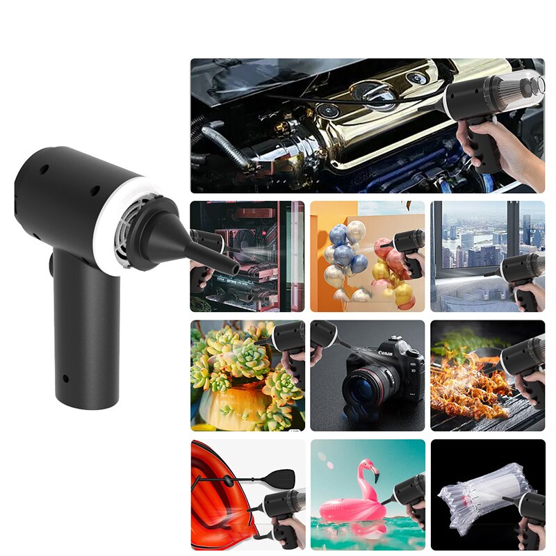 Smart Vacuum and Blower, Mini Handheld Vacuum Cleaner - Vacuum Cleaner for Car/Home/Office/Kitchen